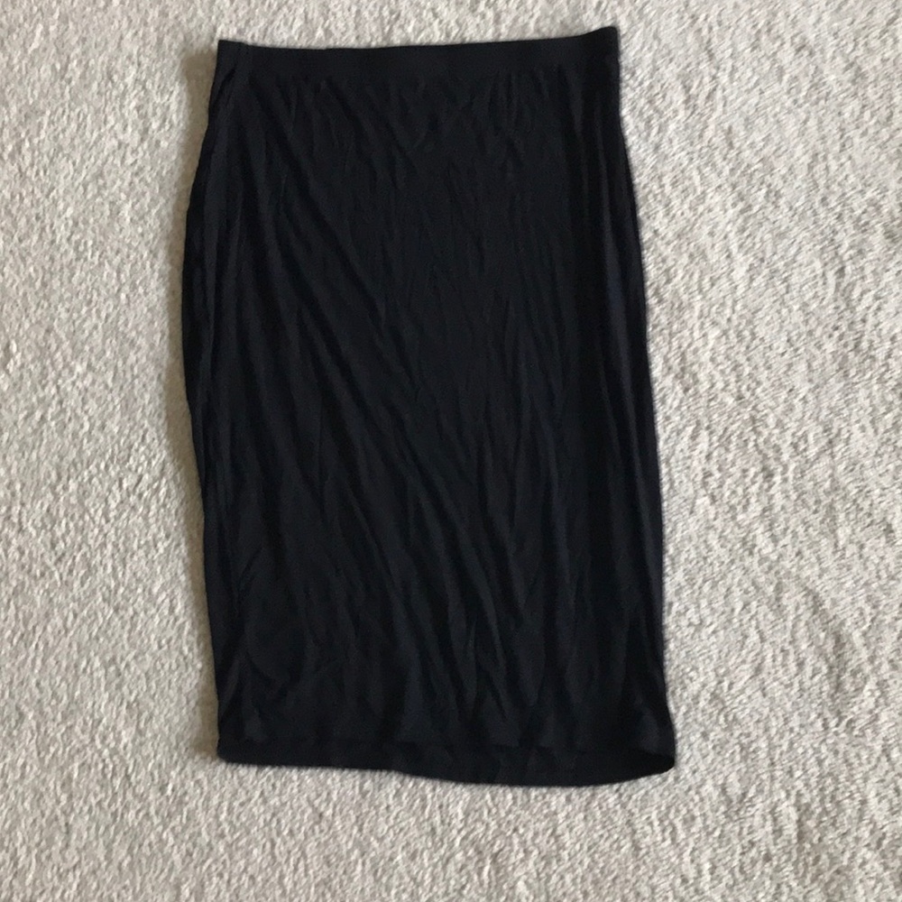 Black skirt